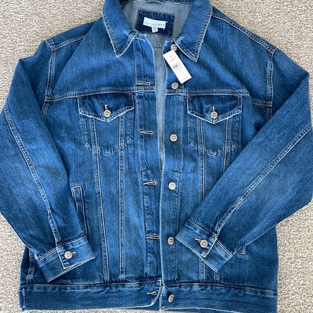 New LOFT Jean jacket